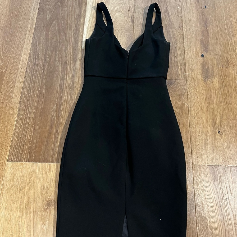 Elizabeth and James Black cocktail dress